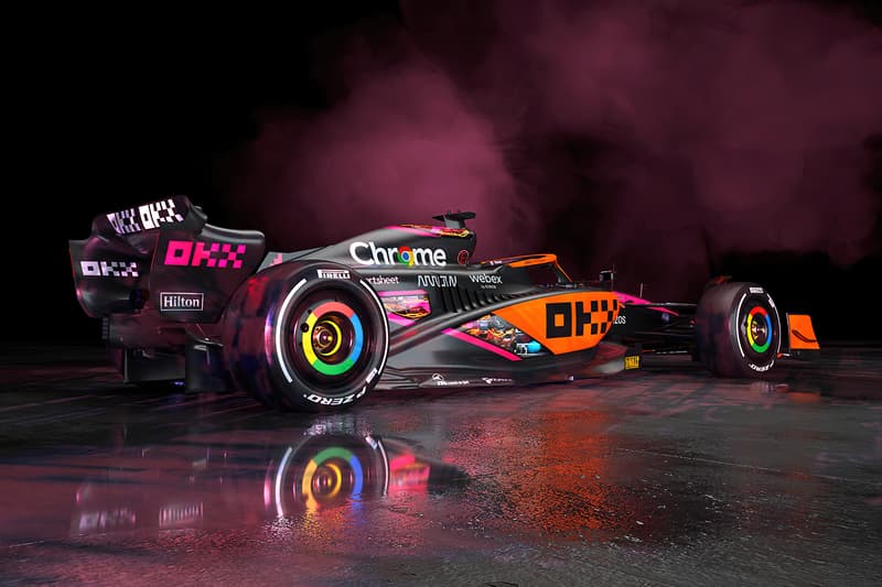 OKX McLaren Racing Future Mode Livery Unveil Info Singapore Japan