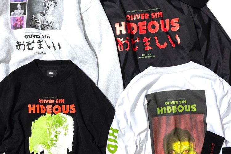 Oliver Sim Taps BEAMS for 'Hideous Bastard' Merch Collection
