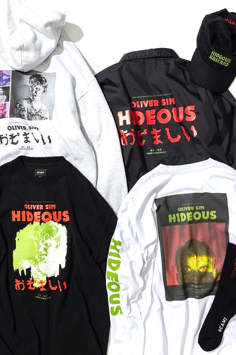 Oliver Sim x BEAMS 'Hideous Bastard' Debut Album Merchandise Release Information The XX