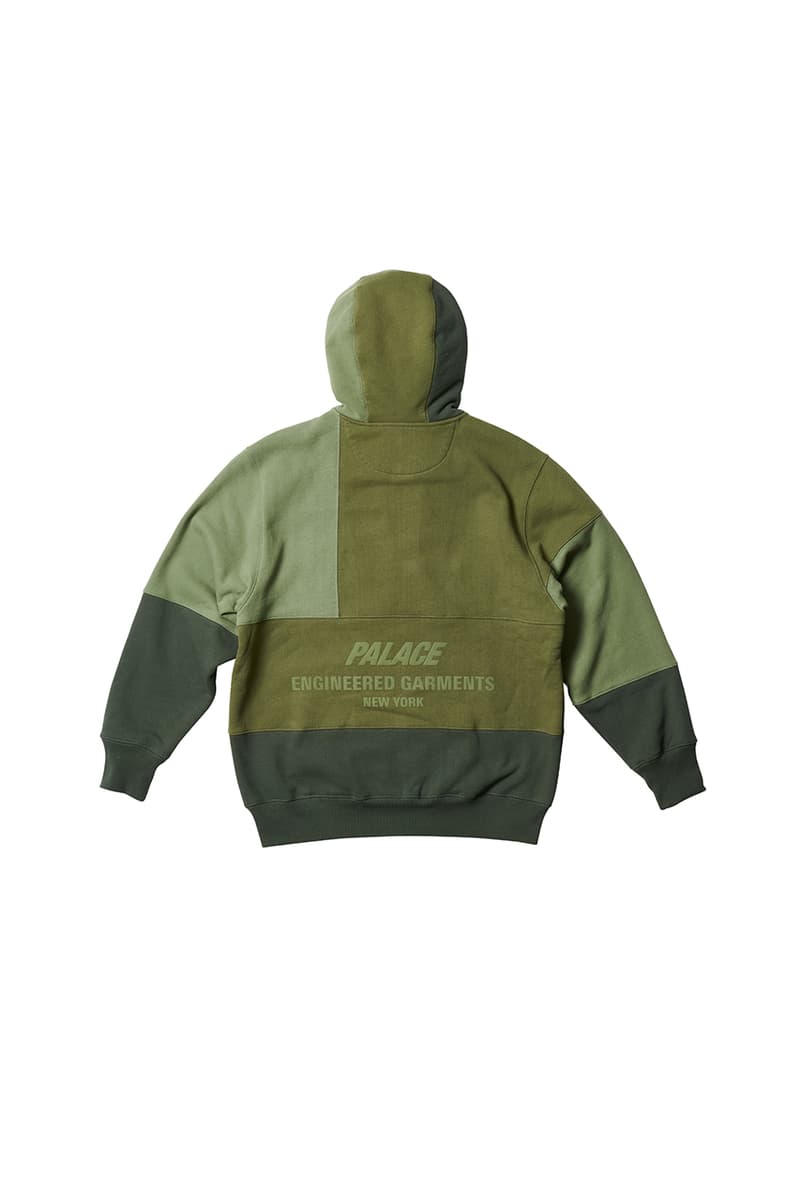 palace engineered garments outdoor collection release date info store list buying guide photos price gore tex parka ripstop trousers track top cheetah print check shirts heavy duty tees patchwork fleece hoodie