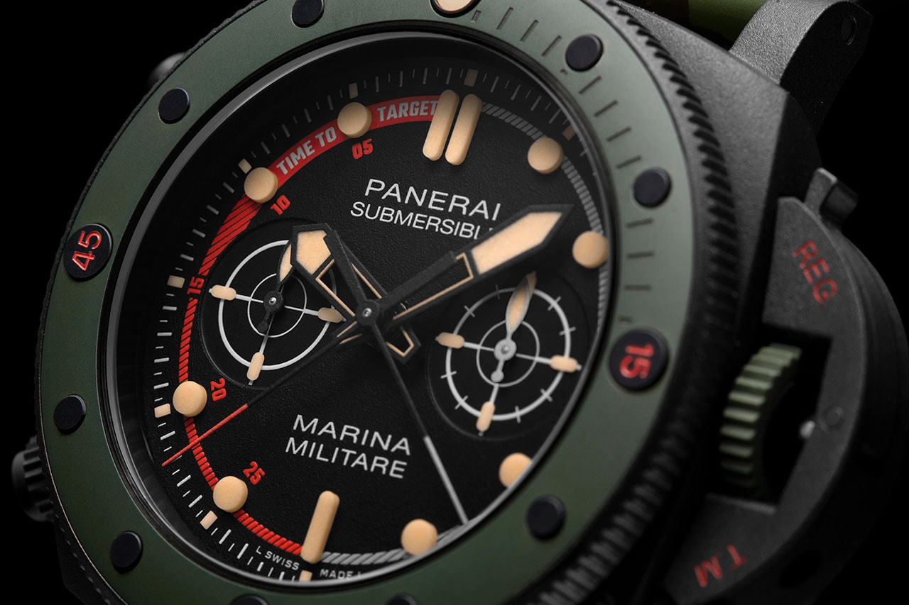 The Flyback Includes Central Chronograph Seconds and Minutes And A Time To Target Countdown Complication