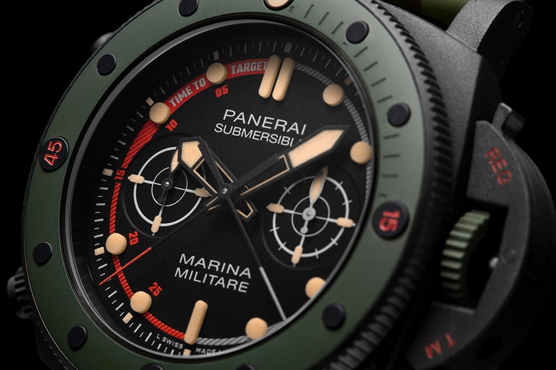 The Flyback Includes Central Chronograph Seconds and Minutes And A Time To Target Countdown Complication