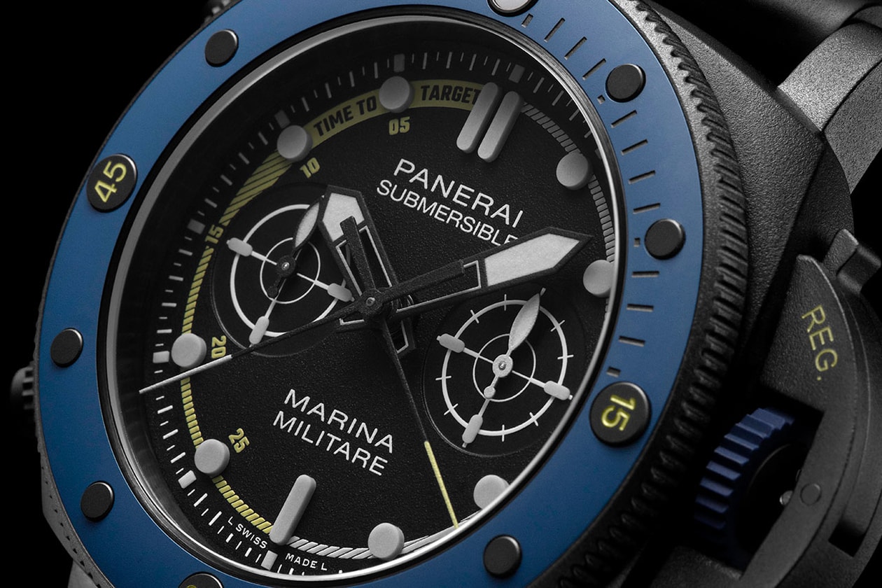 The Flyback Includes Central Chronograph Seconds and Minutes And A Time To Target Countdown Complication