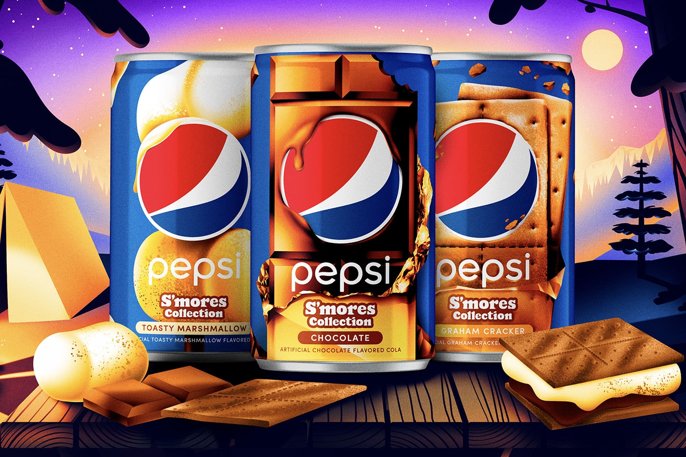 Pepsi S’mores Collection Release Info Taste Review