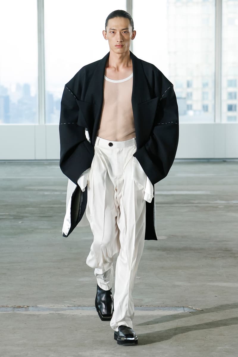 Peter Do’s Cerebral Introduction of Menswear Was Done in Grand Fashion for SS23