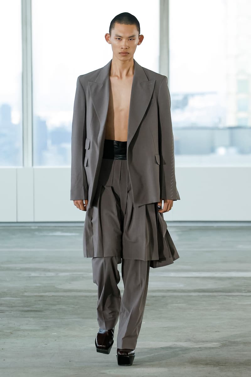 Peter Do’s Cerebral Introduction of Menswear Was Done in Grand Fashion for SS23