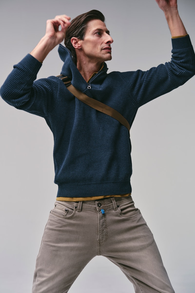 pierre cardin futureflex fall winter 2022 collection season france paris antibes color performance knit