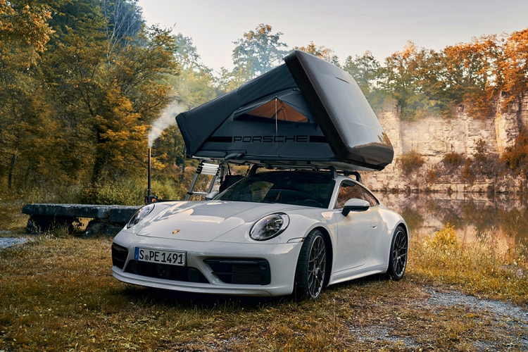 The Porsche Tequipment Roof Tent Means You Never Have to Leave Your 911's Side