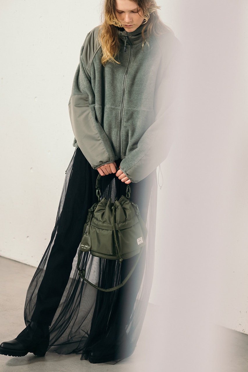 PORTER HYKE FW22 Bag Collection reconnect 2nd season tefox nylon ox key charm storage bag small large release info date price