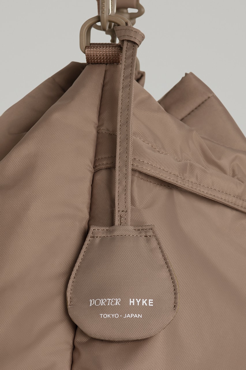 PORTER HYKE FW22 Bag Collection reconnect 2nd season tefox nylon ox key charm storage bag small large release info date price