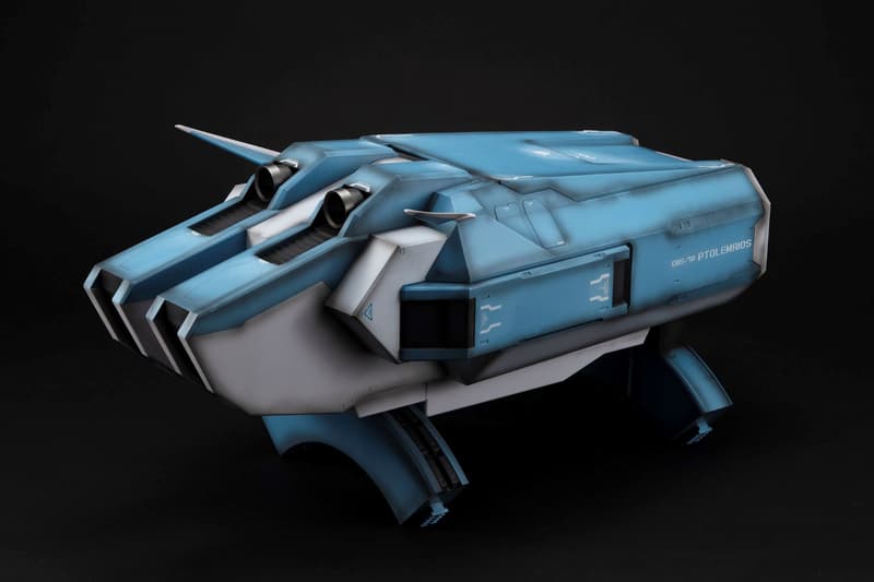 Premium Bandai Megahouse Mobile Suit Gundam 00 Realistic 1/144 HG Series Ptolemy Ptolemaios Container diorama kit