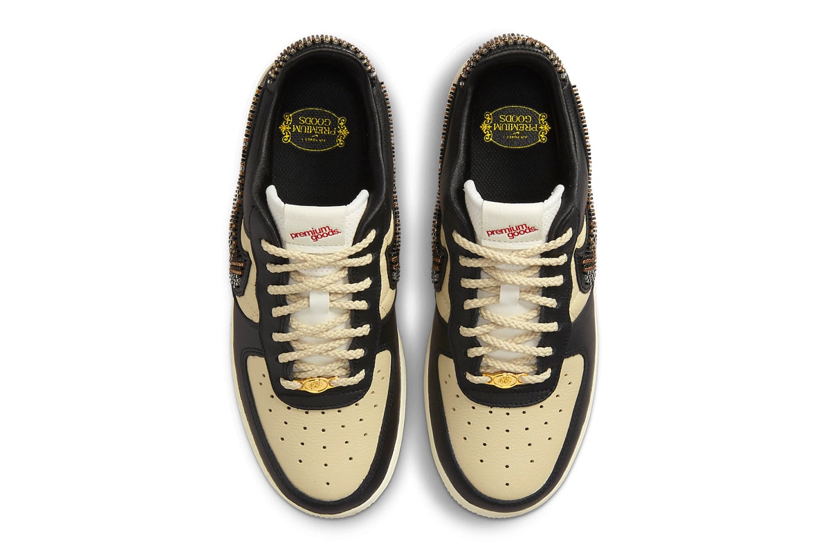 Premium Goods Delivers Exclusive Collaborative Nike Air Force 1 Low DV2957-001 houston sneakers low-top shoes swoosh
