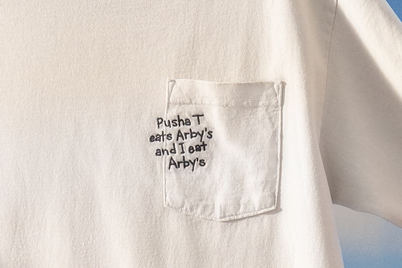 Pusha T Arbys New McDonalds Diss Track rib roast mcrib stream merch collection release info