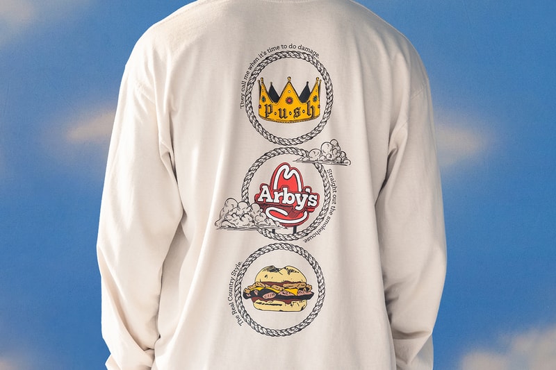 Pusha T Arbys New McDonalds Diss Track rib roast mcrib stream merch collection release info