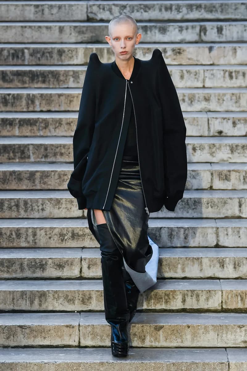 Rick Owens Paris Fashion Week Spring Summer 2023 SS23 Womenswear Show Runway PFW EDFU Michelle Lamy Dark Lord 