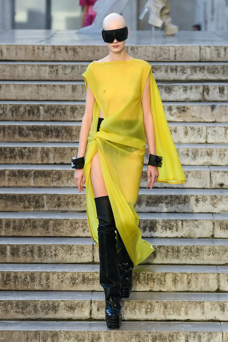 Rick Owens Paris Fashion Week Spring Summer 2023 SS23 Womenswear Show Runway PFW EDFU Michelle Lamy Dark Lord