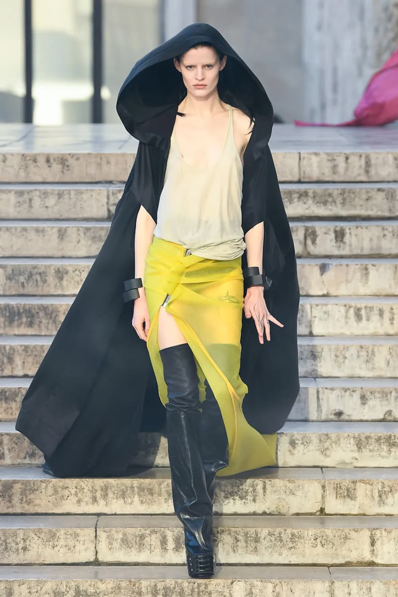 Rick Owens Paris Fashion Week Spring Summer 2023 SS23 Womenswear Show Runway PFW EDFU Michelle Lamy Dark Lord