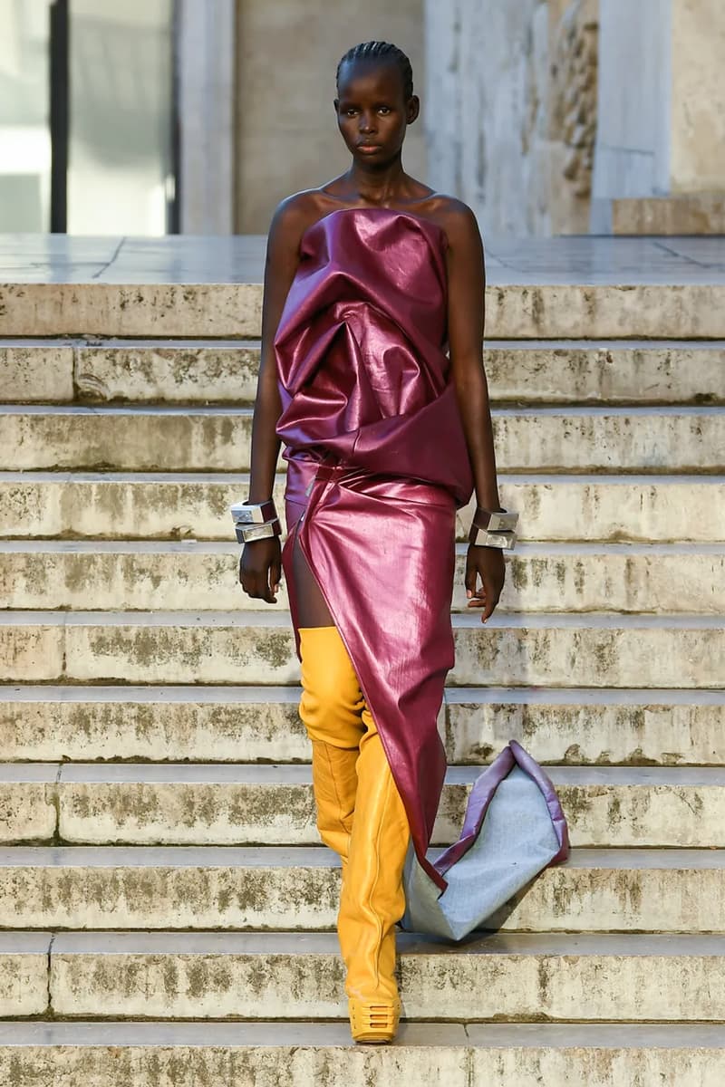 Rick Owens Paris Fashion Week Spring Summer 2023 SS23 Womenswear Show Runway PFW EDFU Michelle Lamy Dark Lord