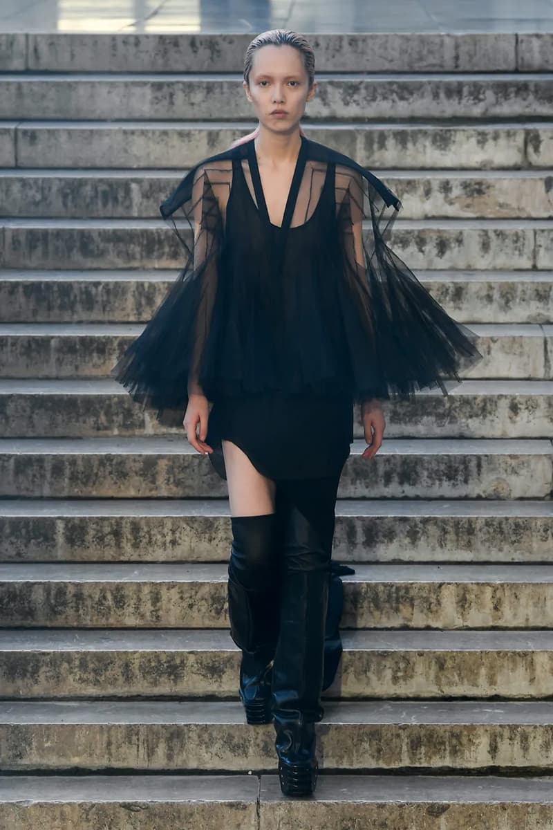 Rick Owens Paris Fashion Week Spring Summer 2023 SS23 Womenswear Show Runway PFW EDFU Michelle Lamy Dark Lord