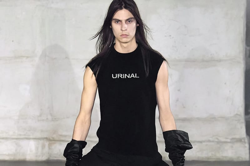 Rick Owens Explores Kinks With FW22 "URINAL" Rotten Crew Sweater Vest