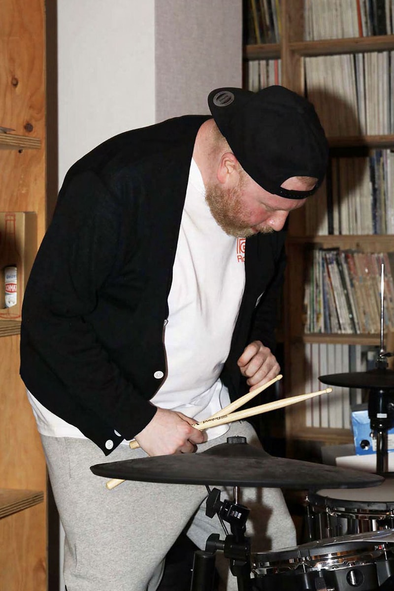 roland bedwin the heartbreakers music equipment electronic piano synth dickies sweatshirt hoodie satin bomber jacket aaron choulai
