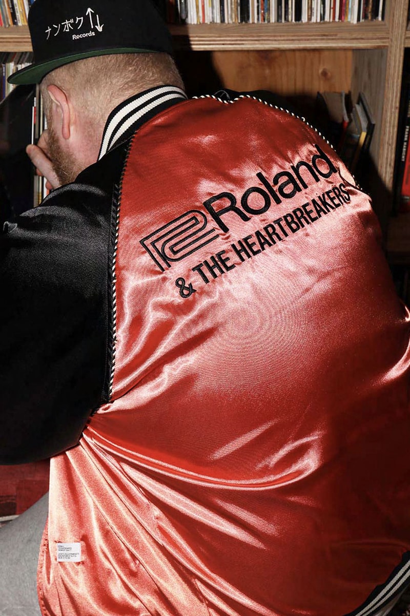 roland bedwin the heartbreakers music equipment electronic piano synth dickies sweatshirt hoodie satin bomber jacket aaron choulai