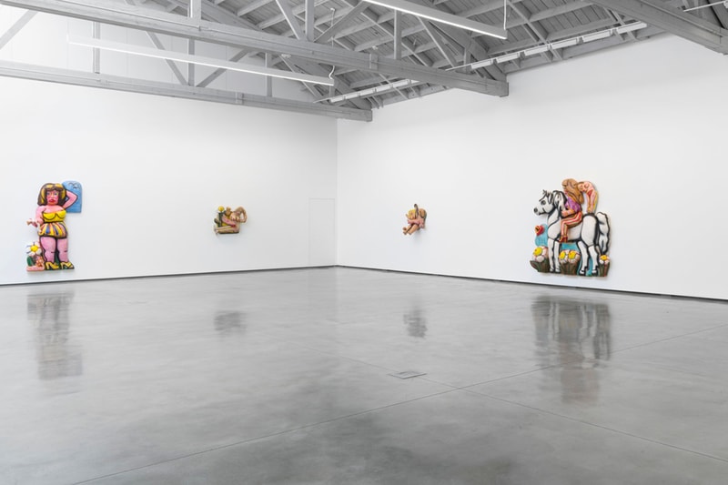 Ruby Neri 'Wall Works' David Kordansky Gallery Art