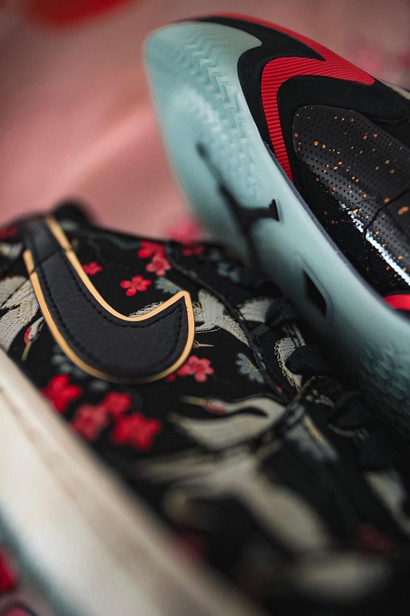 rui hachimura air jordan 1 low og cranes pe sakura fnf friends and family photos 