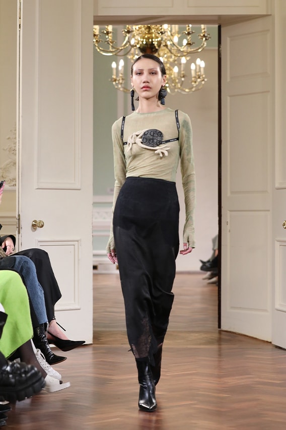 Ruirui Deng Spring Summer 2023 London Fashion Week SS23 Runway Show Designer Closing Event