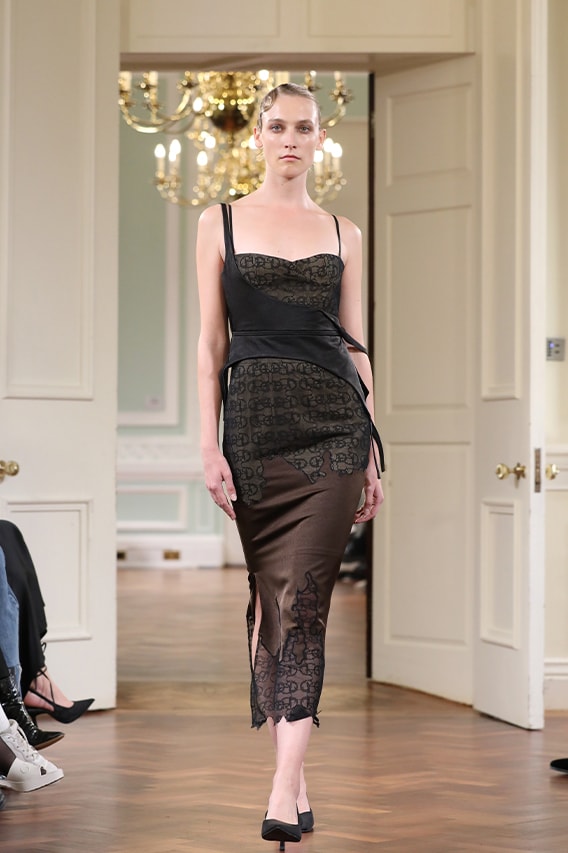 Ruirui Deng Spring Summer 2023 London Fashion Week SS23 Runway Show Designer Closing Event