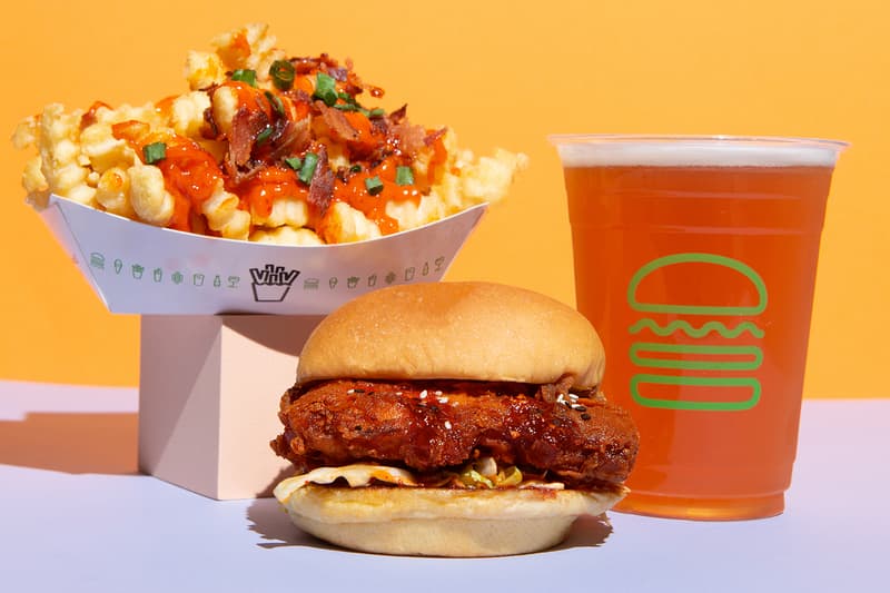 Shake Shack Gochujang Chicken Menu Launch Info Taste Review Sandwich Bites Fries 