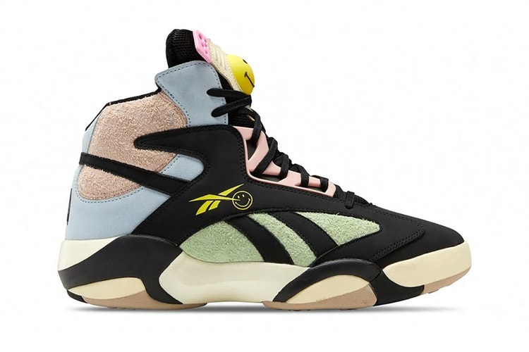 Smiley Adds Colorful Accents to the Reebok Shaq Attaq