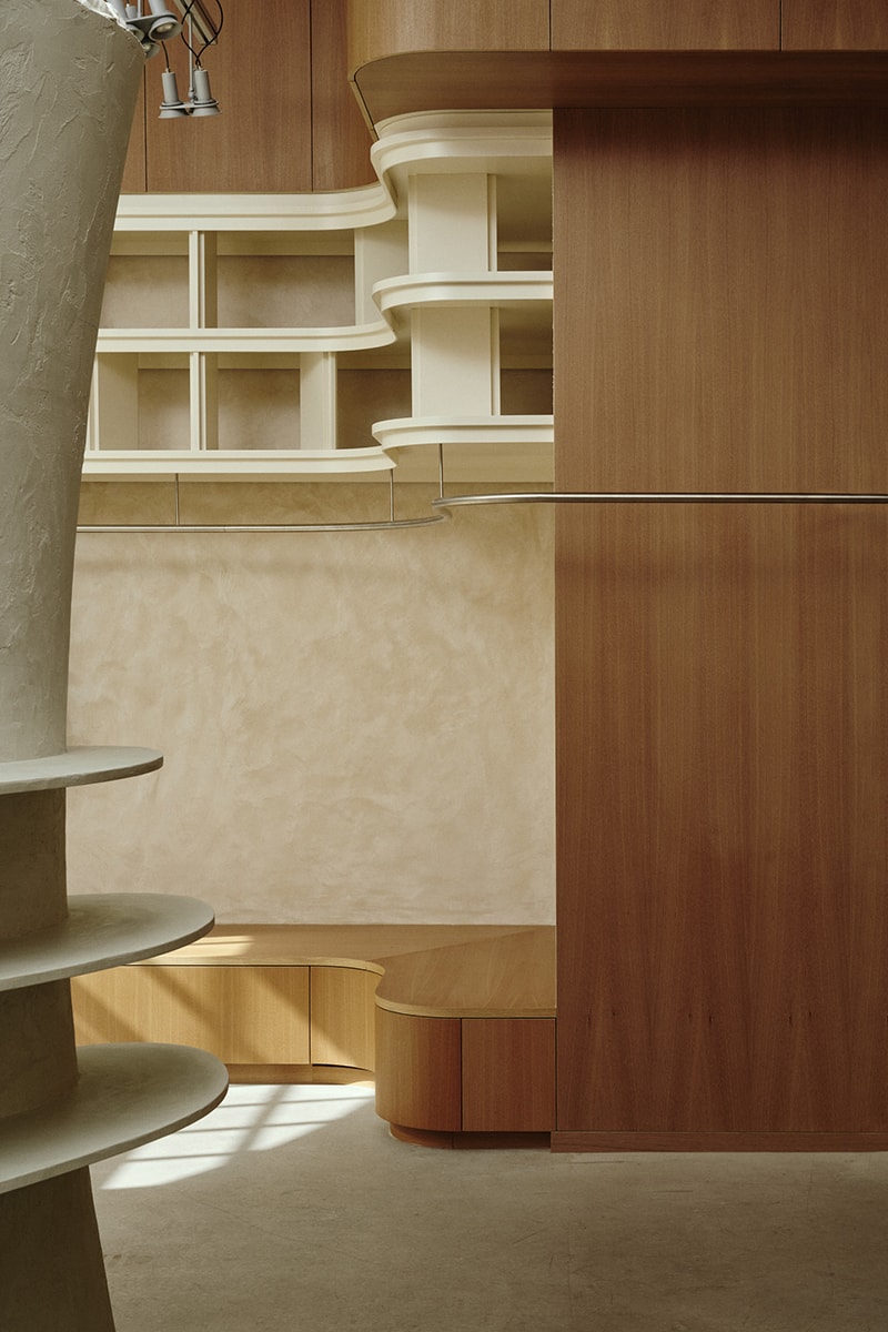 Snøhetta Combines Clay and Wood Inside Holzweiler's Copenhagen Store 