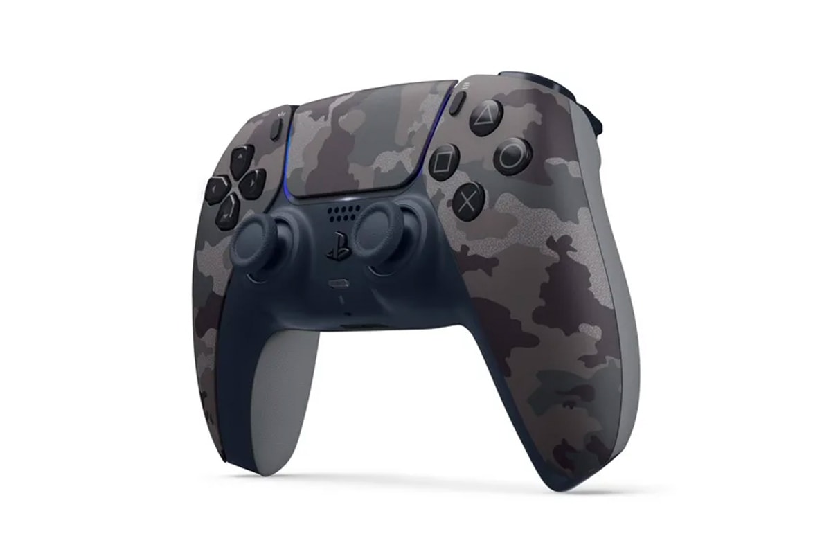 Sony Is Releasing the Gray Camouflage Collection for the PS5 playstation 5 customization 