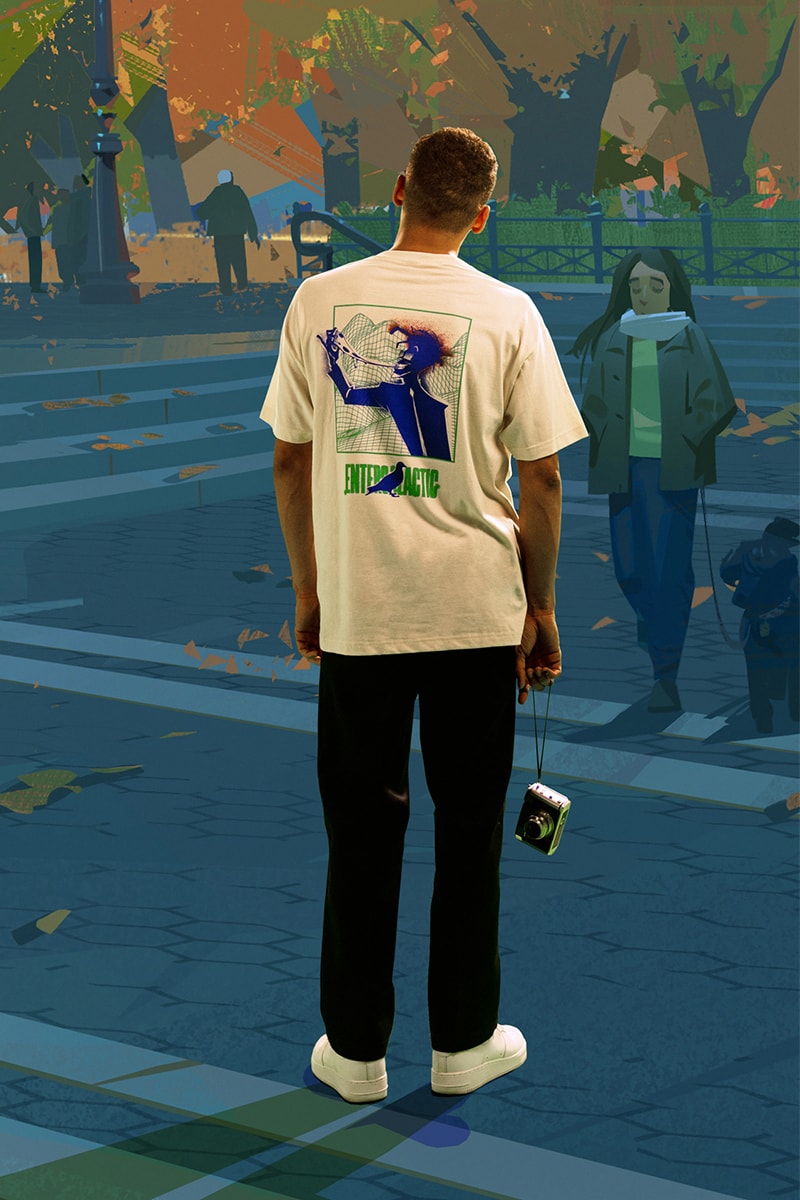 STAPLE Launches New Merch Collaboration With Netflix's 'Entergalactic' jeffstaple pigeon kid cudi cartoon galaxy kenya barris