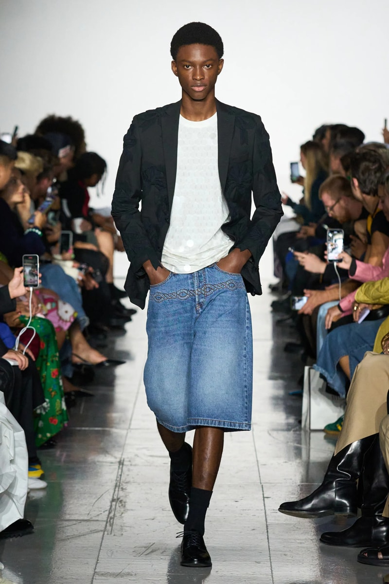 Stefan Cooke Spring Summer 2023 London Fashion Week Runway Show Menswear SS23 Emerging Designer UK Jake Burt