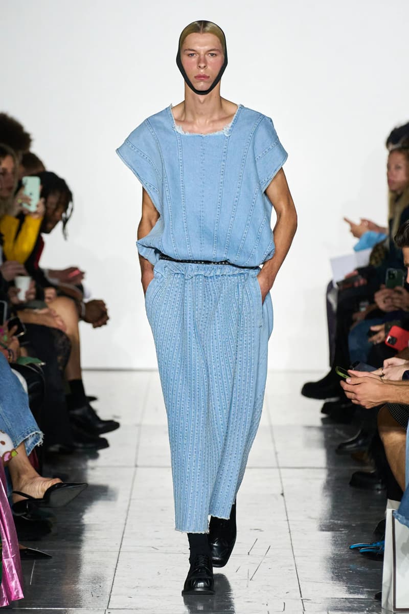 Stefan Cooke Spring Summer 2023 London Fashion Week Runway Show Menswear SS23 Emerging Designer UK Jake Burt