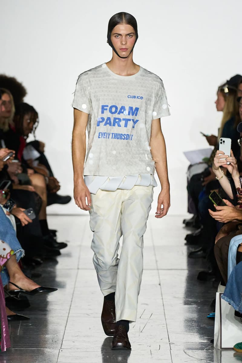 Stefan Cooke Spring Summer 2023 London Fashion Week Runway Show Menswear SS23 Emerging Designer UK Jake Burt