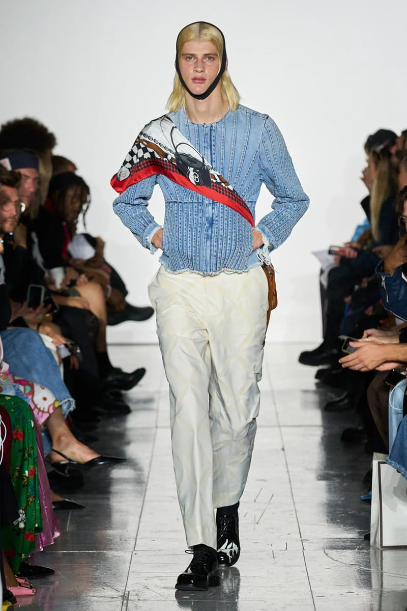 Stefan Cooke Spring Summer 2023 London Fashion Week Runway Show Menswear SS23 Emerging Designer UK Jake Burt