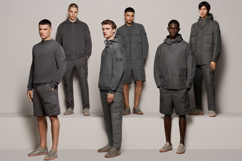 stone island fall winter 22 23 ghost pieces camouflage monochrome jackets military smocks overshirts bermuda shorts pants o ventile cashmere  release info date price