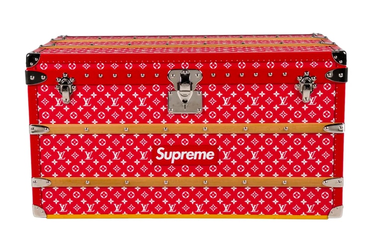 This Supreme x Louis Vuitton Trunk Is Selling for $90,000 USD