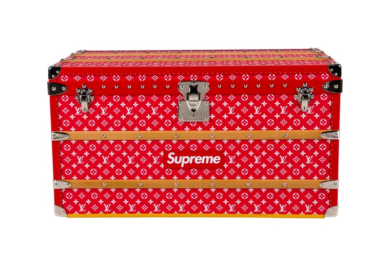 Louis Vuitton Supreme Trunk Monogram Malle Courier 90