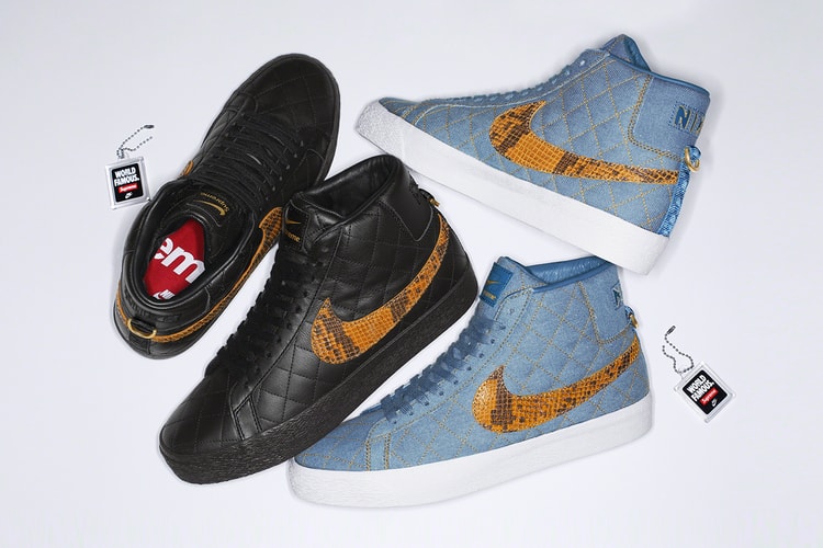 Supreme x Nike SB Blazer Mid Fall 2022 Collaboration