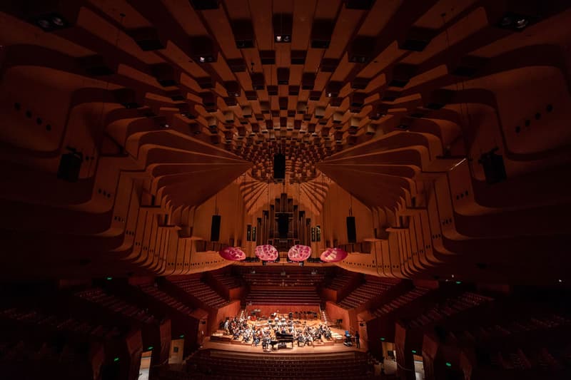 Newly Renovated Sydney Opera House Concert Hall Inside Look decade renewal renovations 18 petals lift reveal info 