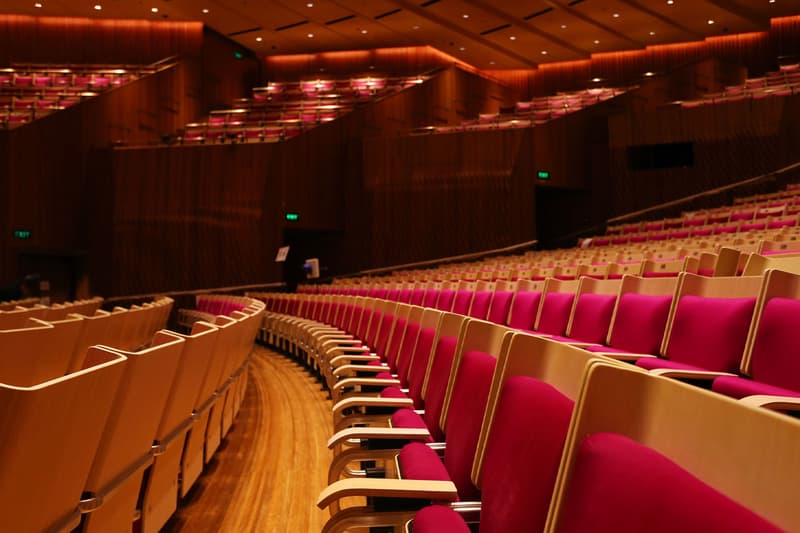 Newly Renovated Sydney Opera House Concert Hall Inside Look decade renewal renovations 18 petals lift reveal info 