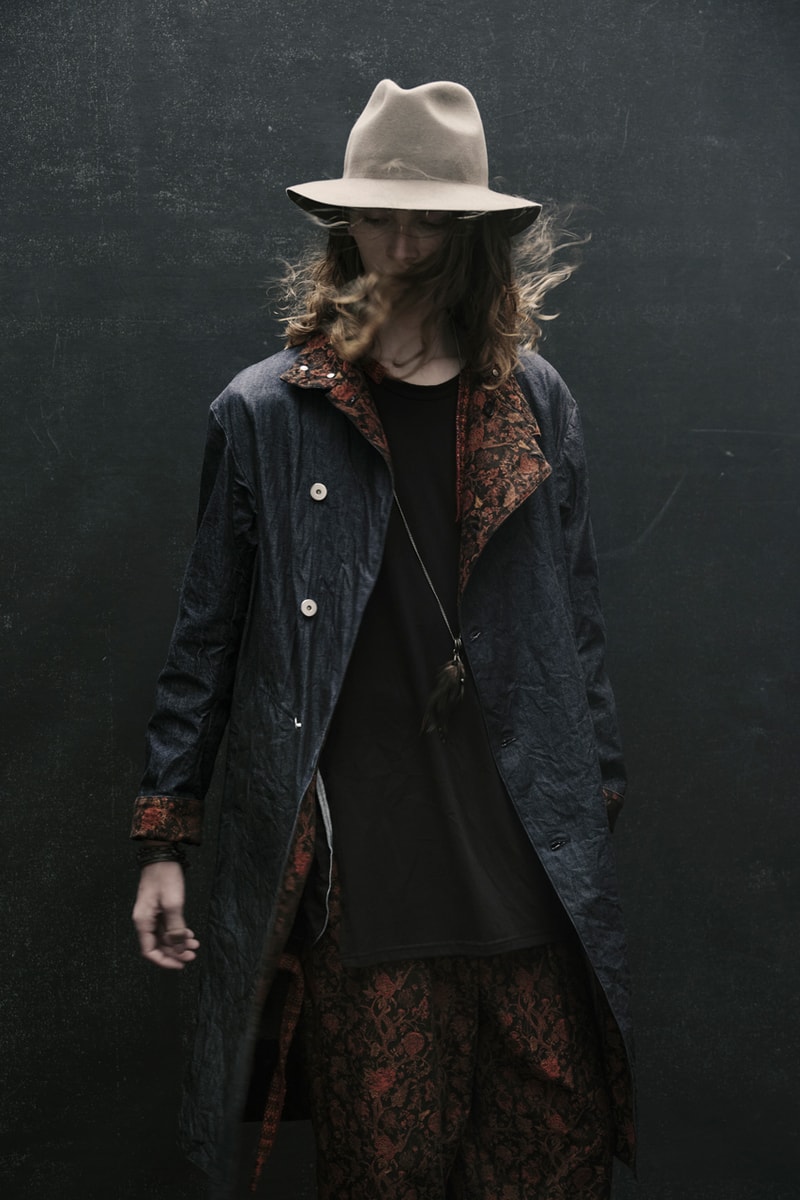 s'yte yohji yamamoto japan rock music subculture leather fur fall winter 2022 history hats gobelin jacquard 