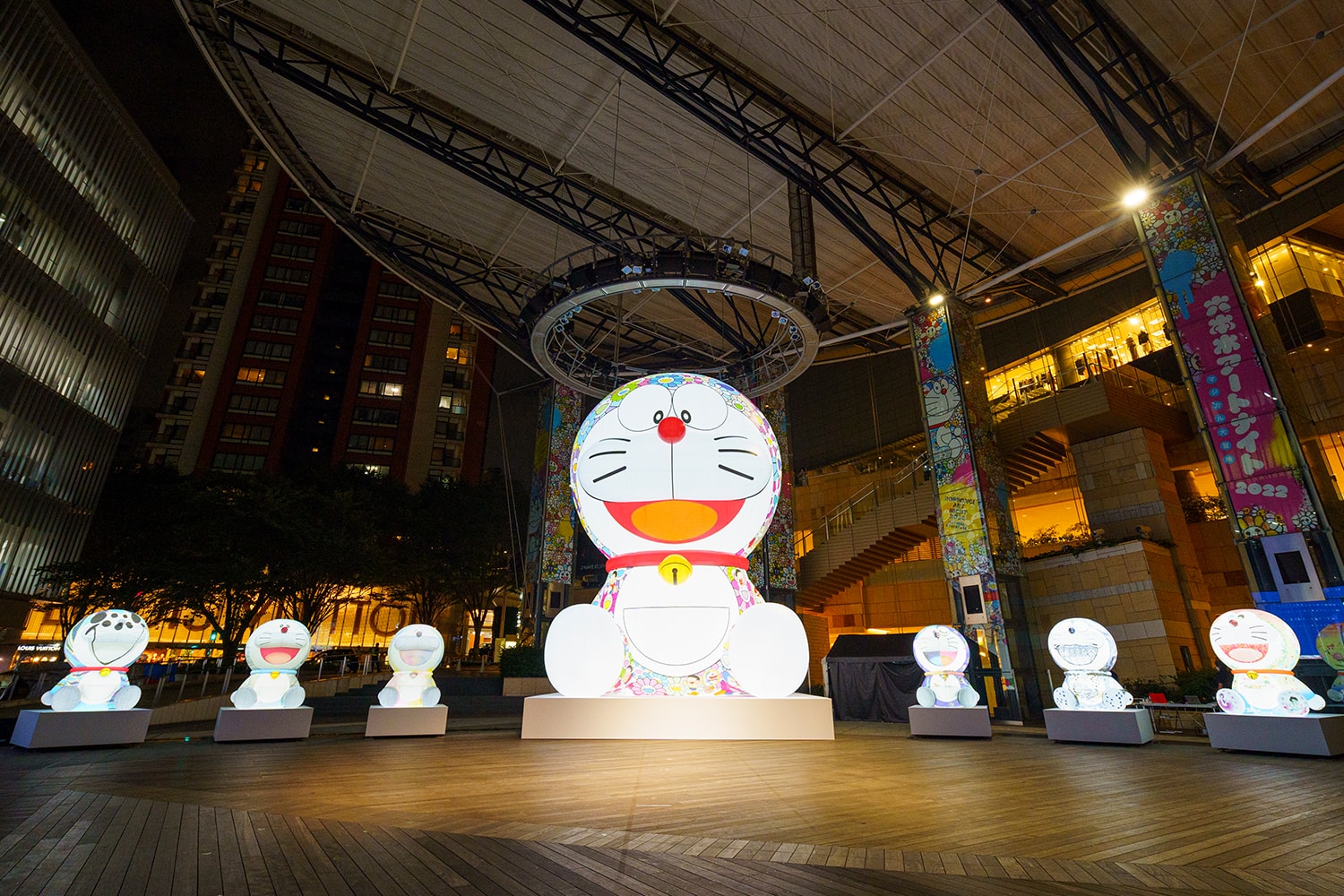 Takashi Murakami 32-Foot-Tall Doraemon Roppongi Art Night 2022 Opening Info