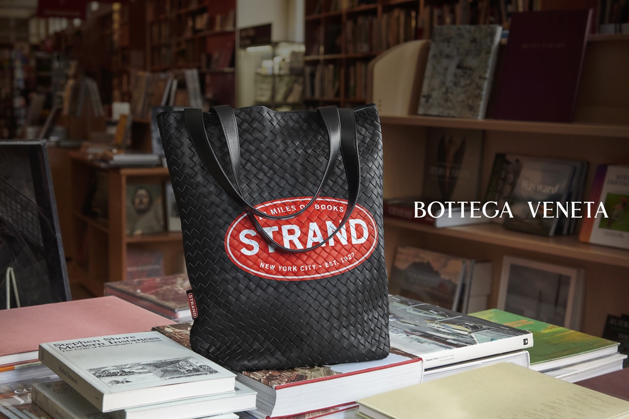 the strand bookstore bottega veneta leather book totes fashion week release date info photos price store list buying guide