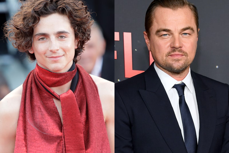 Timothée Chalamet Shares Important Career Advice Given to Him by Leonardo DiCaprio dune willy wonka hollywood british vogue edward enniful warner bros dune part two haider ackermann virgil abloh louis vuitton