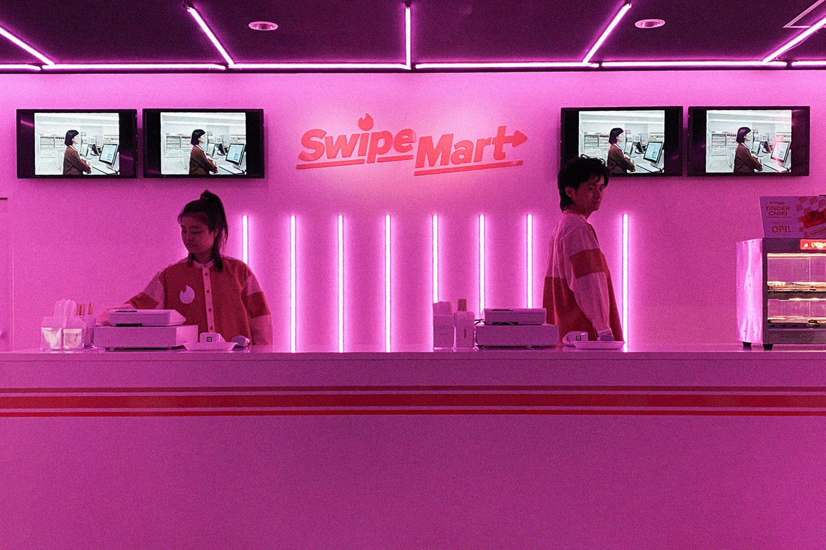 Tinder SwipeMart tokyo convenience store info apps dating online dating 